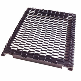 PVDF Coated Hook Up Frame Rozszerzona siatka metalowa do zewnętrznego panelu ściennego Curtan