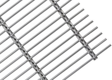 Weave Type Architectural Wire Mesh, Facade Facial Facial Architectural metal Mesh