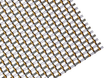 Okładzina ścienna Atlantic Architectural Metal Fabric With Crimped Flat Wire