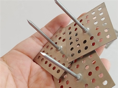 HUIHAO CUSTOM Perforated Isolation Hangers With Self Locking Washer Używane do izolacji kanałów HVAC W