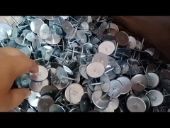 szpilki głowicy kubkowej do izolacji stosowane z spawalnikiem szpilki podłoża kanałowego