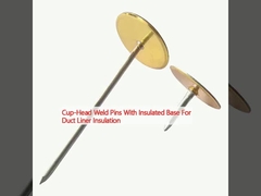 Włókna spawalnicze z głowicą kubkową z izolowaną podstawą do izolacji obudowy kanału