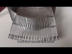 Bezpośrednie zaopatrzenie fabryczne w siatkę kablową ze stali nierdzewnej typu tulejkowego do zastosowań w balustradach